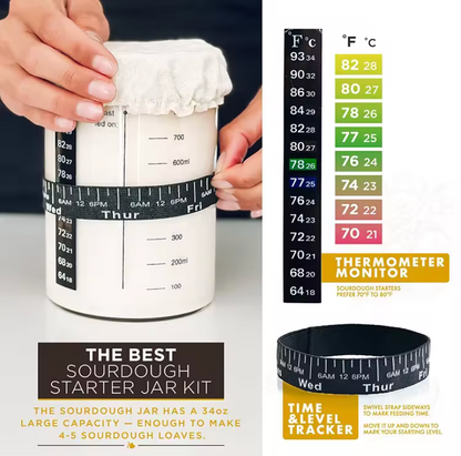 From Scratch - Sourdough Starter Kit